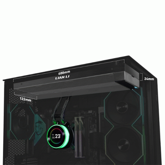 Lian Li HYDROSHIFT II LCD-C 360mm CPU AIO Liquid Cooler (G89.GHS2LCD36RB.IN) Lian Li HYDROSHIFT II LCD-C 360mm CPU AIO Liquid Cooler (G89.GHS2LCD36RB.IN)