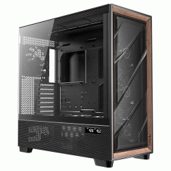 Antec FLUX PRO Full Tower Black Case with CPU and GPU Temperature Display