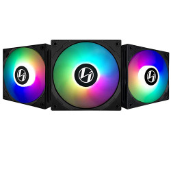 Lian Li ARGB Fan ST120 Black Fan - Three Pack (G99.12ST3B.IN) Lian Li ARGB Fan ST120 Black Fan - Three Pack (G99.12ST3B.IN)