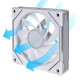 Lian Li SL-Infinity 120 RGB Single Reverse Fan White (G99.12RSLIN1W.IN) Lian Li SL-Infinity 120 RGB Single Reverse Fan White (G99.12RSLIN1W.IN)