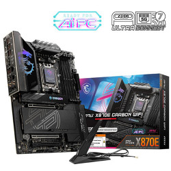 MSI MPG X870E CARBON WIFI DDR5 AMD Motherboard MSI MPG X870E CARBON WIFI DDR5 AMD Motherboard