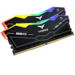 Team Group T-Force Delta RGB 64GB (2x32GB) DDR5 5600MHz CL36 Black (FF3D564G5600HC36BDC01) Team Group T-Force Delta RGB 64GB (2x32GB) DDR5 5600MHz CL36 Black (FF3D564G5600HC36BDC01)