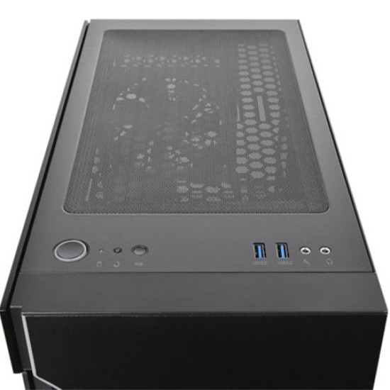 Thermaltake H200 TG RGB ATX Mid Tower Chassis - Black (CA-1M3-00M1WN-00) Thermaltake H200 TG RGB ATX Mid Tower Chassis - Black (CA-1M3-00M1WN-00)