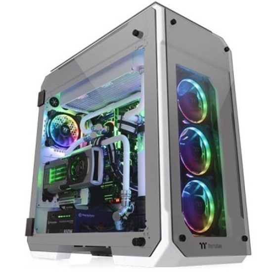 Thermaltake View 71 Tempered Glass Snow Edition Full Tower Chassis (CA-1I7-00F6WN-00) Thermaltake View 71 Tempered Glass Snow Edition Full Tower Chassis (CA-1I7-00F6WN-00)
