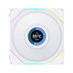 Lian Li UNI Fan TL LCD RGB White120mm Cabinet Fan Triple Pack (G99.12TLLCD3W.IN)