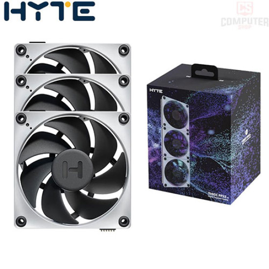 HYTE THICC FP12 120mm PWM 3 Fan Pack (FAN-HYTE-FP12-BW-3) HYTE THICC FP12 120mm PWM 3 Fan Pack (FAN-HYTE-FP12-BW-3)