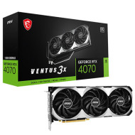 MSI GeForce RTX 4070 VENTUS 3X 12G GDDR6