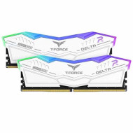 Teamgroup T-Force Delta RGB 32 GB (2 x 16 GB) DDR5-6000 CL30 White (FF4D532G6000HC30DC01)