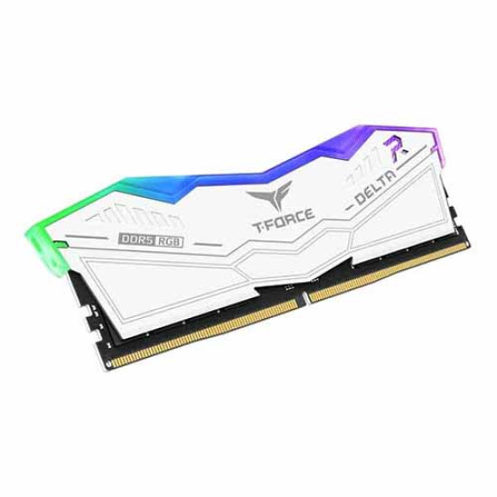 Teamgroup T-Force Delta RGB 32 GB (2 x 16 GB) DDR5-6000 CL30 White (FF4D532G6000HC30DC01) Teamgroup T-Force Delta RGB 32 GB (2 x 16 GB) DDR5-6000 CL30 White (FF4D532G6000HC30DC01)