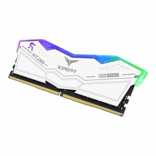 Teamgroup T-Force Delta RGB 32 GB (2 x 16 GB) DDR5-6000 CL30 White (FF4D532G6000HC30DC01) Teamgroup T-Force Delta RGB 32 GB (2 x 16 GB) DDR5-6000 CL30 White (FF4D532G6000HC30DC01)