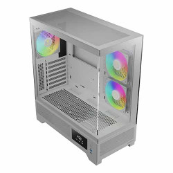 Gamdias ATLAS M1 White Mid-Tower Gaming Cabinet