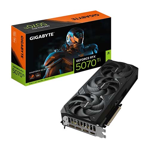Gigabyte GeForce RTX 5070 Ti WINDFORCE OC SFF 16GB GDDR7 (GV-N507TWF3OC-16GD)