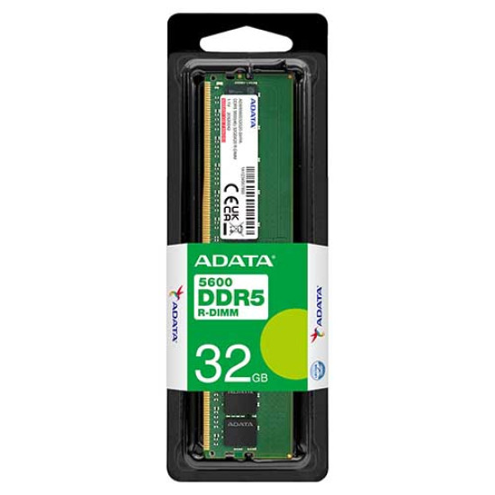 Adata 32GB DDR5-5600 ECC DIMM RAM (AD5R560032G20-SHYA) Adata 32GB DDR5-5600 ECC DIMM RAM (AD5R560032G20-SHYA)