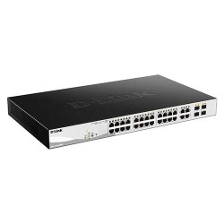D-Link 28-Port Gigabit Smart Managed PoE Switch (DGS-1210-28P)