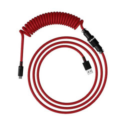 HyperX Gaming USB-C Coiled Cable Red-Black (6J677AA)