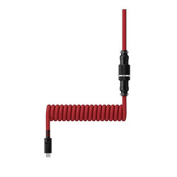 HyperX Gaming USB-C Coiled Cable Red-Black (6J677AA)