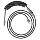 HyperX Gaming USB-C Coiled Cable Gray (6J678AA) HyperX Gaming USB-C Coiled Cable Gray (6J678AA)