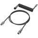HyperX Gaming USB-C Coiled Cable Gray (6J678AA) HyperX Gaming USB-C Coiled Cable Gray (6J678AA)