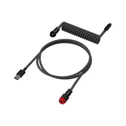 HyperX USB-C Coiled Cable Gray-Black (6J679AA)