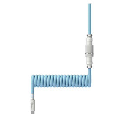 HyperX Gaming USB-C Coiled Cable Light Blue-White (6J680AA)