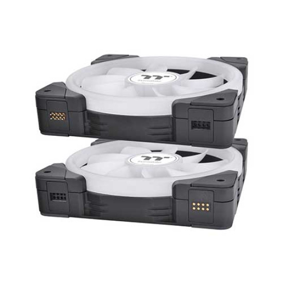 Thermaltake SWAFAN EX12 ARGB Sync PC Cooling Fan TT Premium Edition 3-Fan Pack (CL-F167-PL12SW-A) Thermaltake SWAFAN EX12 ARGB Sync PC Cooling Fan TT Premium Edition 3-Fan Pack (CL-F167-PL12SW-A)