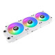 Themaltake CT120 EX ARGB Sync PC Cooling Fan White 3-Fan Pack (CL-F190-PL12SW-A)