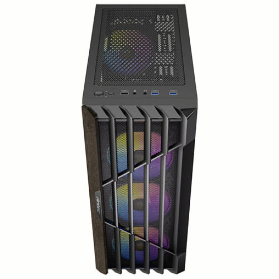 Antec AX63 Wood ARGB ATX Mid Tower Gaming Cabinet Antec AX63 Wood ARGB ATX Mid Tower Gaming Cabinet