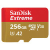 SanDisk Extreme microSDXC UHS-I CARD 256GB (SDSQXAV-256G-GN6MN)