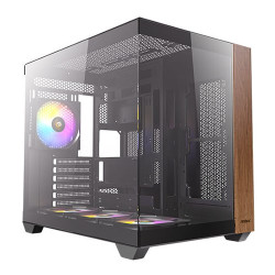 Antec CX800 Wood ARGB Mid Tower Case Black