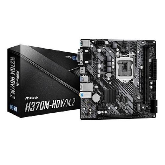 ASRock H370M-HDV/M.2 DDR4 Intel Motherboard
