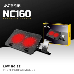 Ant Esports NC160 Laptop Cooling Pad Black