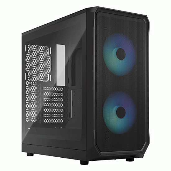 Fractal Design Focus 2 Black Solid Mid-Tower ATX Case (FD-C-FOC2A-07)