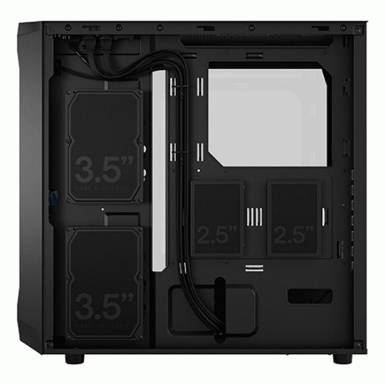 Fractal Design Focus 2 Black Solid Mid-Tower ATX Case (FD-C-FOC2A-07)
