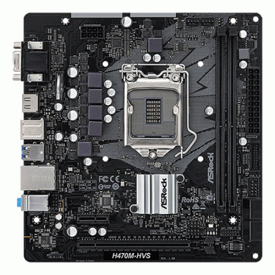 ASRock H470M-HVS DDR4 Intel Motherboard