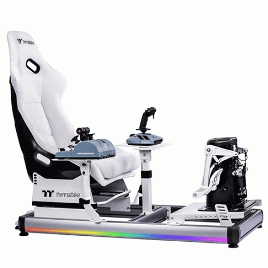 Thermaltake GF500 Flight Simulator Cockpit Snow (GSC-F50-CPASWH-01)
