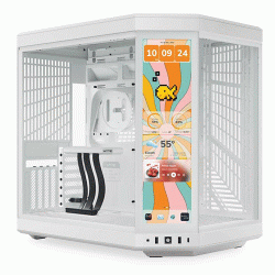 Hyte Y70 Touch Infinite White E-ATX Mid Tower Case (CS-HYTE-Y70TTI-WW)