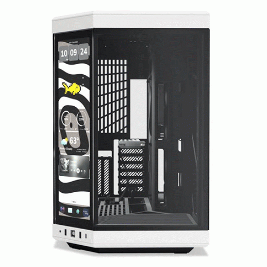Hyte Y70 Touch Infinite Panda E-ATX Mid Tower Case (CS-HYTE-Y70TTI-WB)