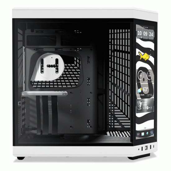 Hyte Y70 Touch Infinite Panda E-ATX Mid Tower Case (CS-HYTE-Y70TTI-WB)