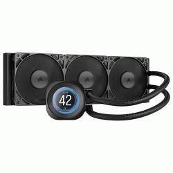 Corsair NAUTILUS 360 RS LCD Liquid CPU Cooler (CW-9061033-WW)