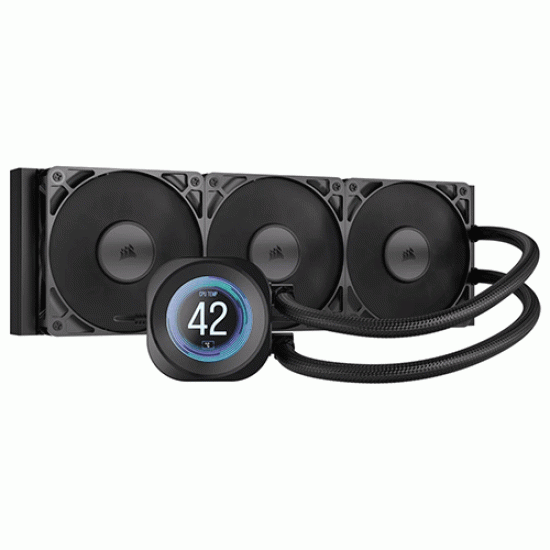 Corsair NAUTILUS 360 RS LCD Liquid CPU Cooler (CW-9061033-WW)