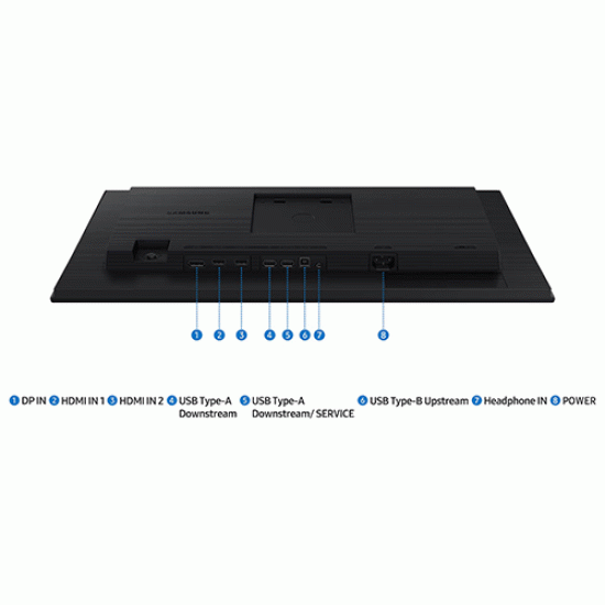 Samsung 24 inch FHD Monitor with IPS Panel 100Hz (LS24D402GAWXXL)