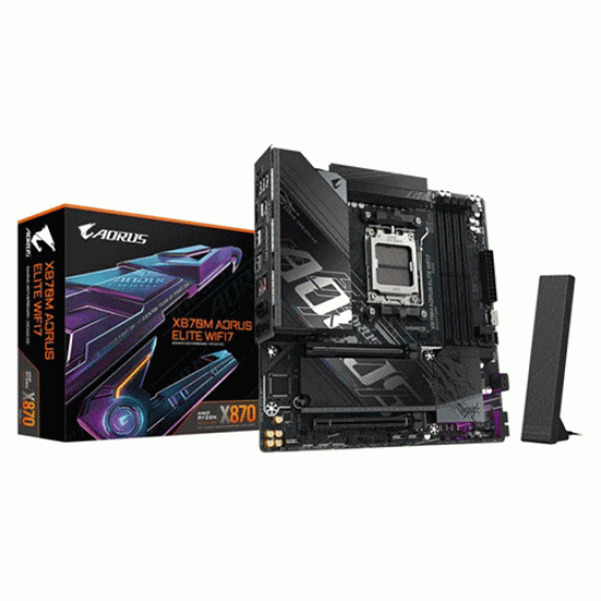 Gigabyte X870M AORUS ELITE WIFI7 AMD Motherboard