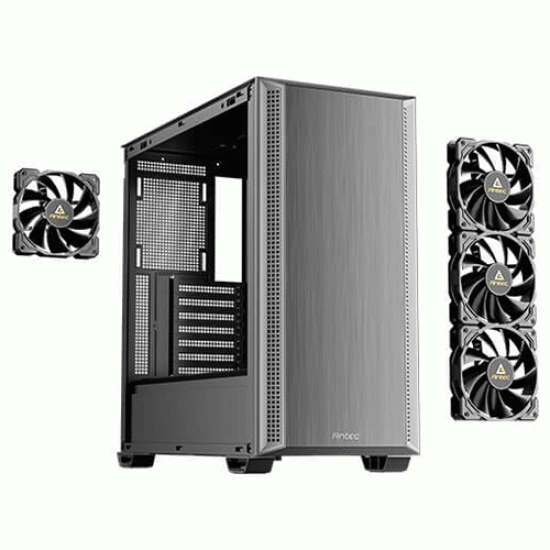 Antec P7S Mid-Tower ATX Cabinet with Pre-installed 4x PWM Fans