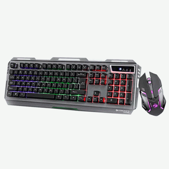 Zebronics Transformer 3 Wired Keyboard and Mouse Combo Black