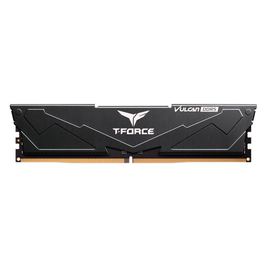 TeamGroup T-Force Vulcan Black 16GB 1x16GB 6000Mhz DDR5 CL38 (FLBD516G6000HC38J01) TeamGroup T-Force Vulcan Black 16GB 1x16GB 6000Mhz DDR5 CL38 (FLBD516G6000HC38J01)
