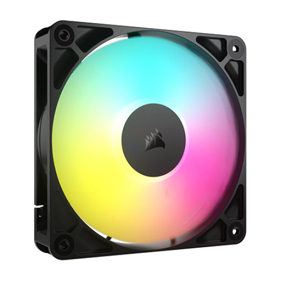 Corsair RS120 ARGB 120mm PWM Single Fan Black (CO-9050180-WW) Corsair RS120 ARGB 120mm PWM Single Fan Black (CO-9050180-WW)