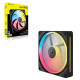 Corsair iCUE LINK LX140-R RGB 140mm PWM Reverse Fan Expansion Black (CO-9051051-WW) Corsair iCUE LINK LX140-R RGB 140mm PWM Reverse Fan Expansion Black (CO-9051051-WW)
