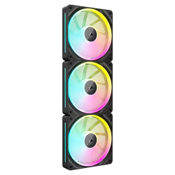 Corsair iCUE LINK LX120 RGB 120mm PWM Fans Starter Kit Triple Pack Black (CO-9051026-WW)