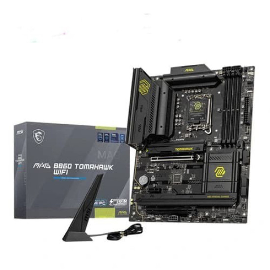 MSI MAG B860 TOMAHAWK WIFI DDR5 Intel Motherboard MSI MAG B860 TOMAHAWK WIFI DDR5 Intel Motherboard