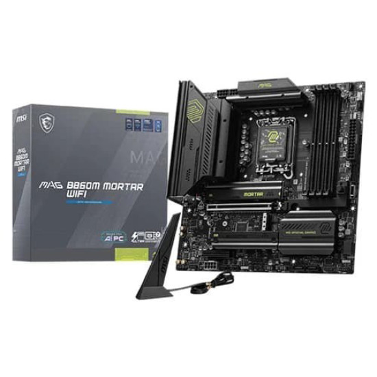 MSI MAG B860M MORTAR WIFI DDR5 Intel Motherboard